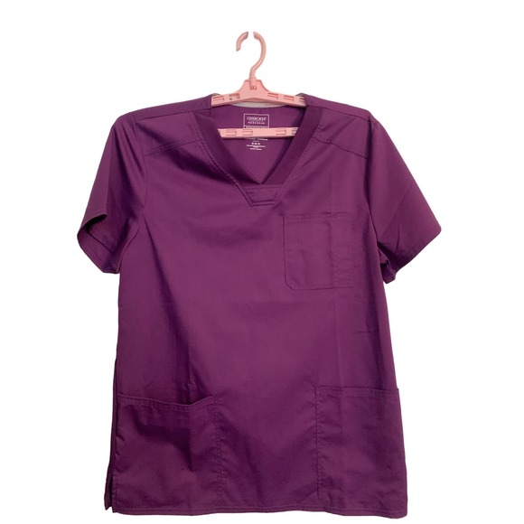 Cherokee Workwear Revolution Tech Men's V-Neck Scrub Top Size Medium WW760AB - Picture 1 of 13